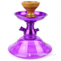 Purple Modern Small Design 1 Hose 10" Hookah Complete Set W/ Carrying Case 1025